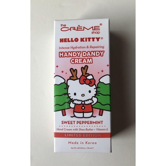 Crème Shop HELLO KITTY Hand Cream Sweet Peppermint & Nail Files Limited Edition - Picture 2 of 7